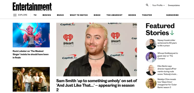 Entertainment News
