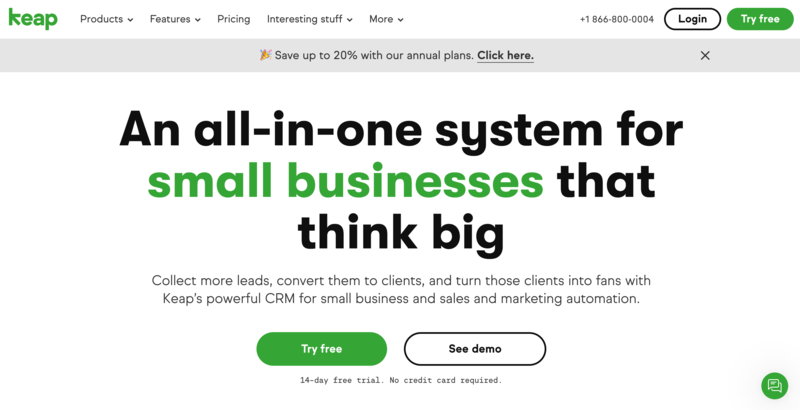 Keap Drupal Website