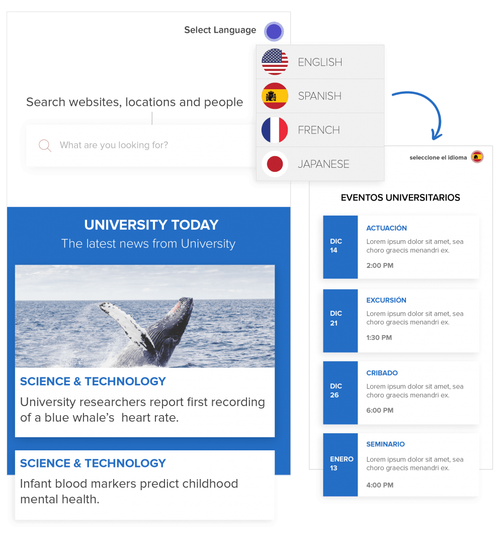 Open Source CMS for Universities and Schools